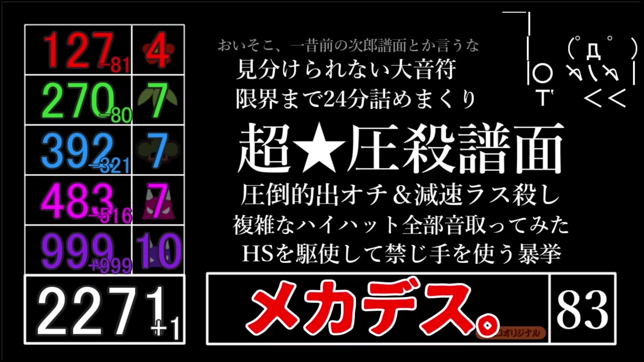 太鼓の達人 全譜面全難易度ノーツ数加算ランキング 夏 Another ニコニコ動画