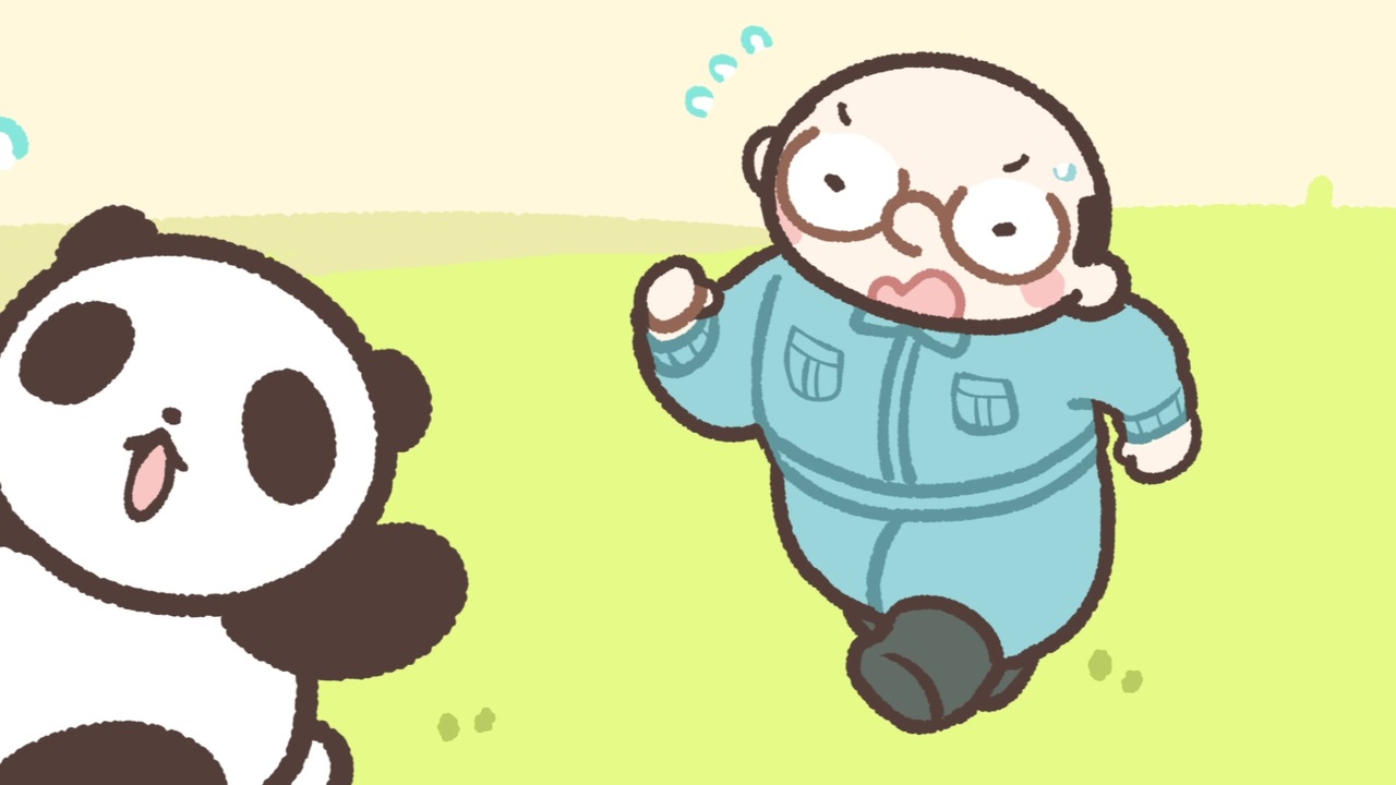 アニメ パンダが分裂する だと かわいい動物ハプニング ニコニコ動画