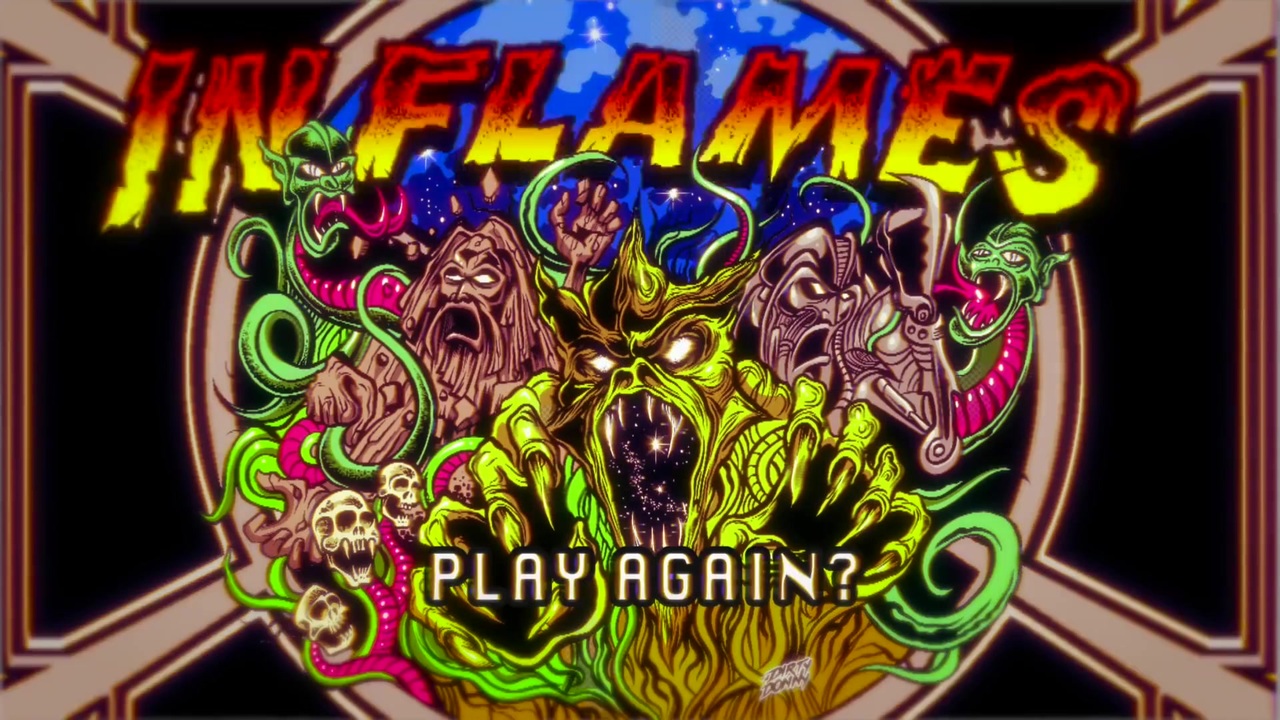IN FLAMES - Pinball Map (Re-Recorded) - ニコニコ動画