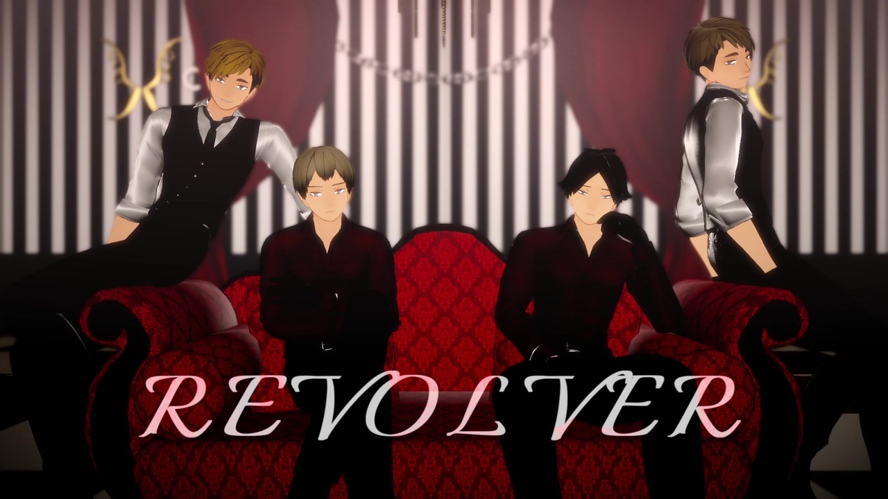 Mmdhq 稲荷崎でrevolver ニコニコ動画