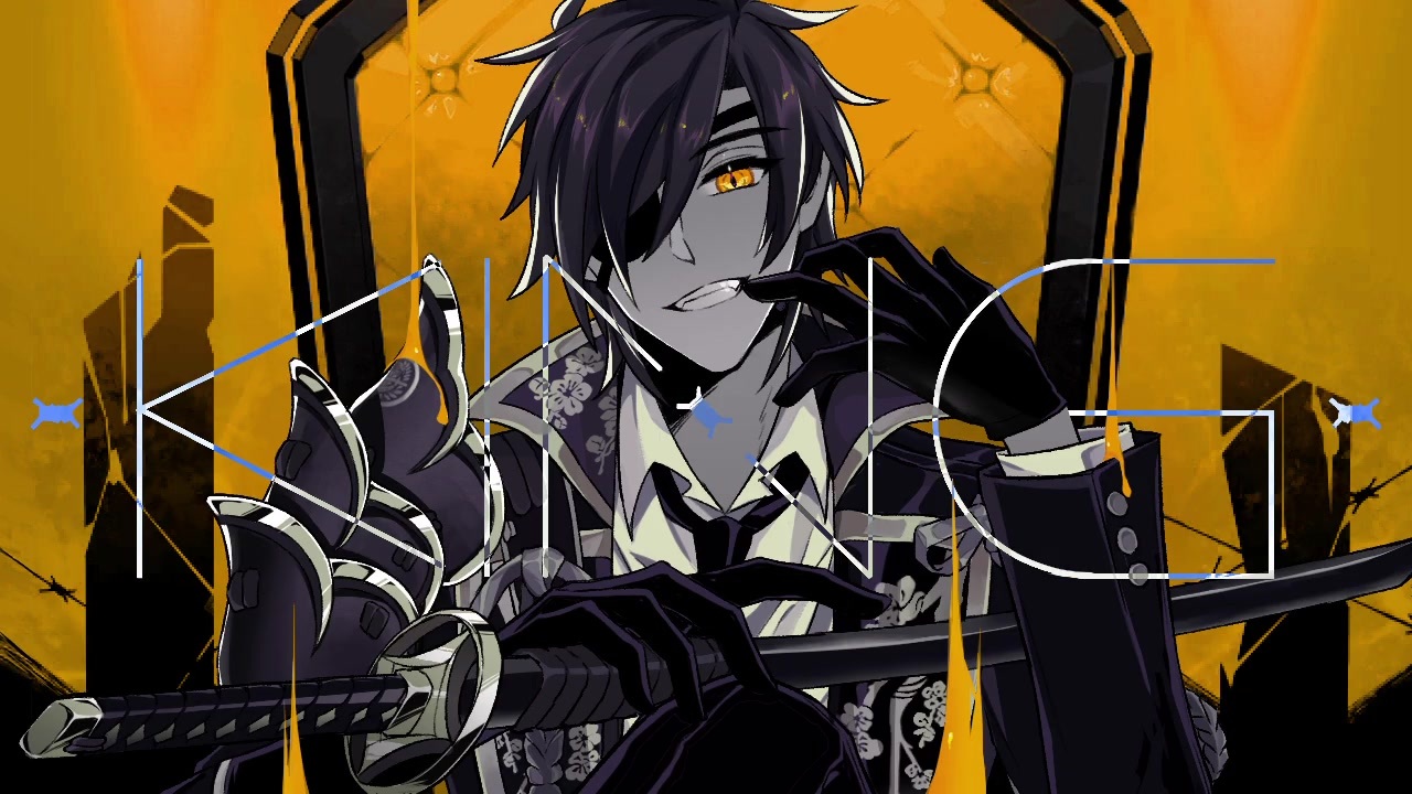 手描き刀剣乱舞】K/I/N/G【燭台切光忠・極】 - ニコニコ動画