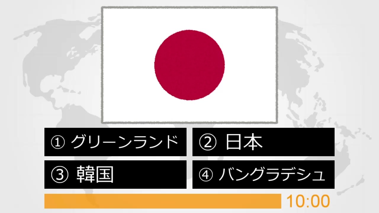 国旗クイズ 4択 その１３ ニコニコ動画