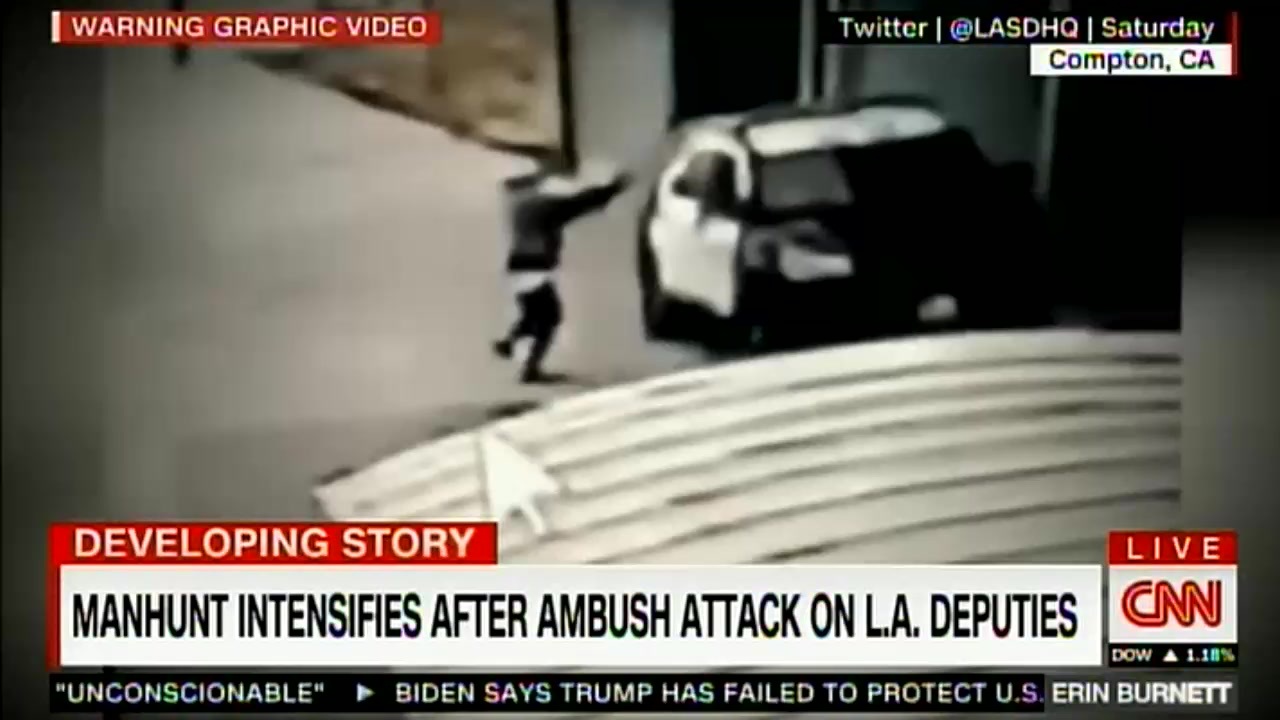 La警察のパトカーに向け発砲 二人の警官が撃たれて重体に ニコニコ動画