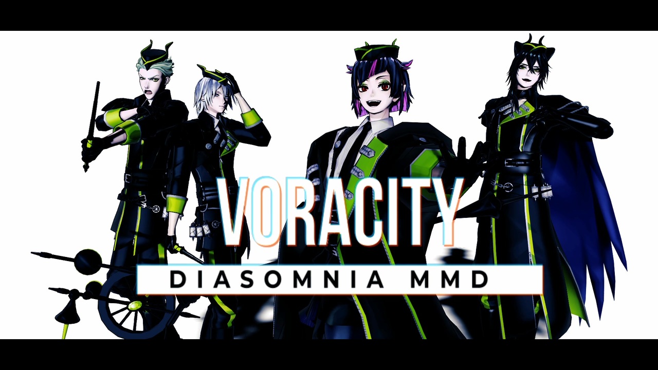 Mmdツイステ オーバーロード Voracity ニコニコ動画