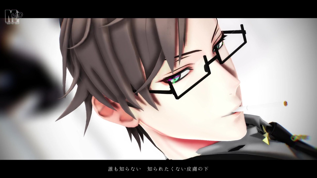 ヒプマイmmd 入間銃兎でヴィラン モデル配布 ニコニコ動画