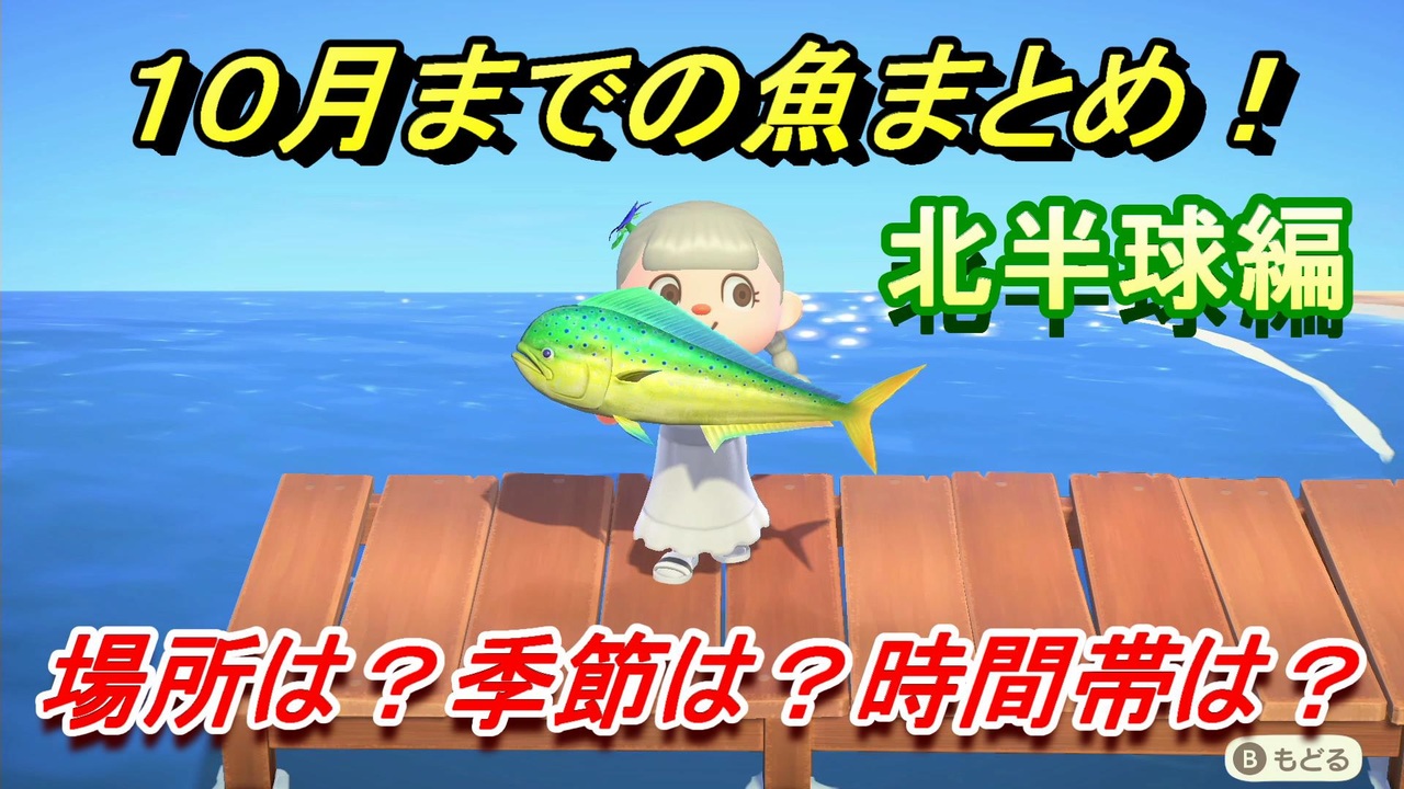 あつ 森 雨 の 日 しか 釣れ ない 魚 あつ森 6月の魚 南半球版全て紹介します 釣り名人への道