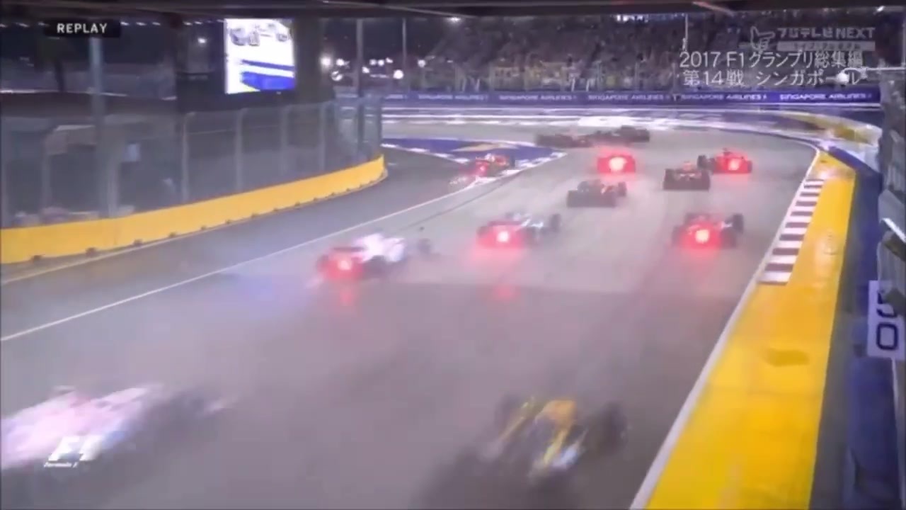 17 F1シンガポールgp フェラーリ最悪の瞬間 ニコニコ動画