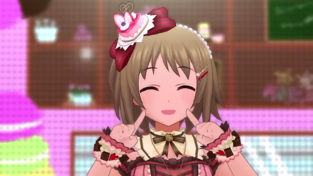 デレステmv おかしな国のおかし屋さん 3dリッチ