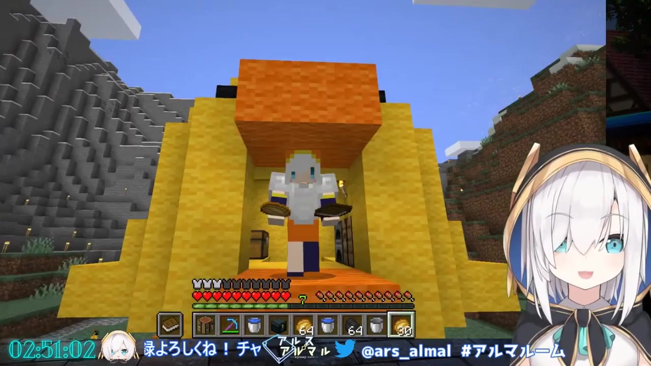 Minecraft にじ鯖 セバスで遊ぶアルス アルス アルマルにじさんじ ニコニコ動画