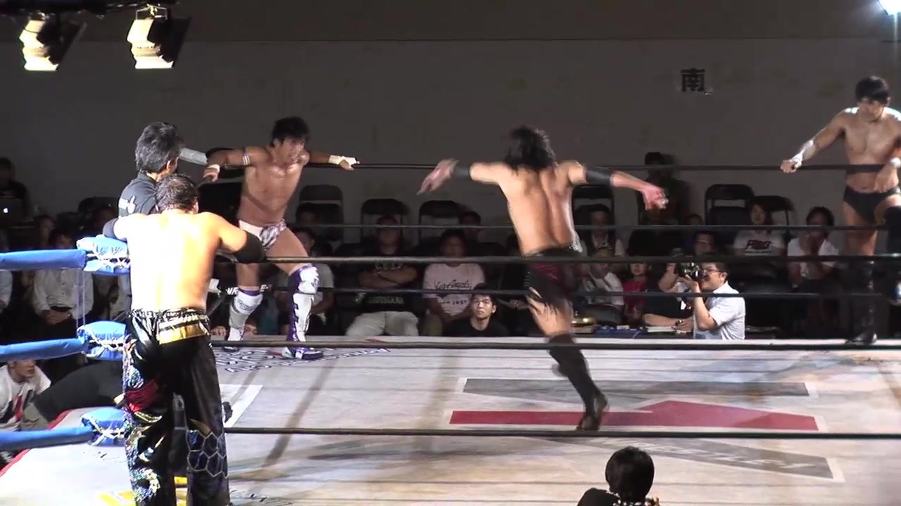 2014.8.23 WRESTLE-1「WRESTLE-1 TOUR 2014 FLASHING SUMMER」北海道・札幌テイセンホール大会【後半】 - ニコニコ動画