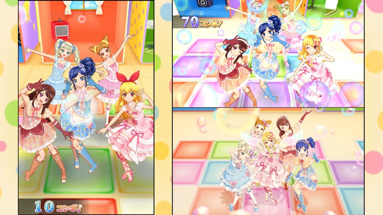 アイカツ Dcdとアニメのステージ比較 Fashion Check ニコニコ動画