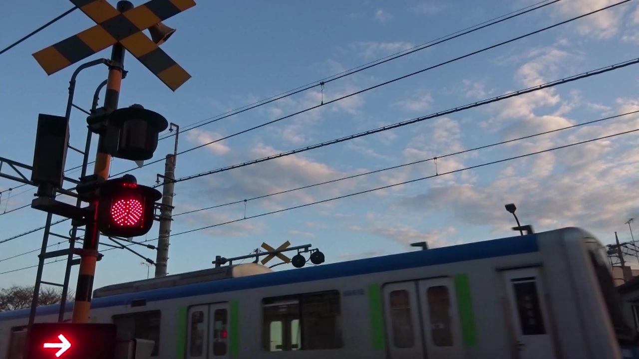 [変わった音に変更] 東武野田線129号踏切 その２ - ニコニコ動画
