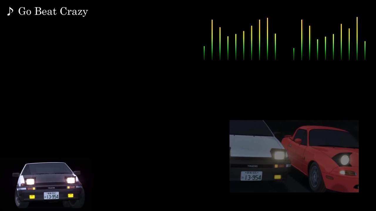 頭文字d 歌詞 和訳 Go Beat Crazy ニコニコ動画