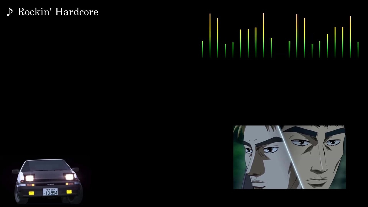 頭文字d 歌詞 和訳 Rockin Hardcore ニコニコ動画