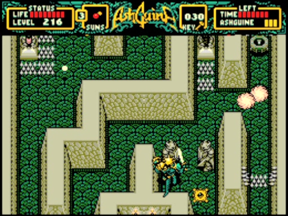 アシュギーネ 虚空の牙城（MSX2）ゲームソフト/ゲーム機本体 