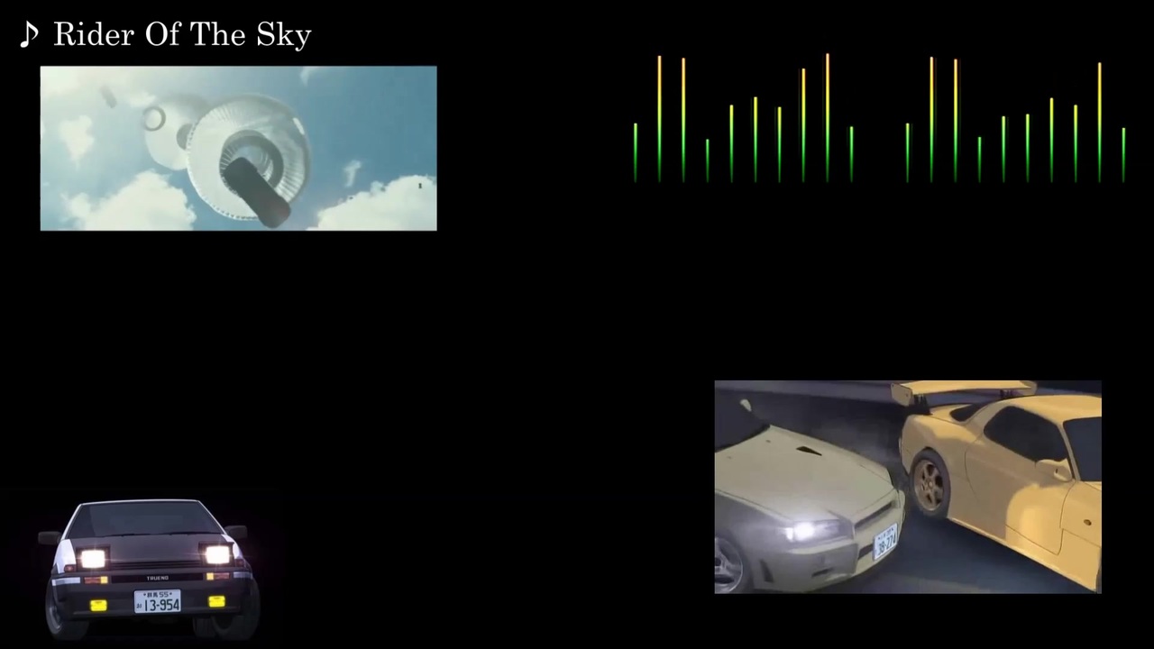 頭文字d ワイルドスピード Rider Of The Sky ニコニコ動画
