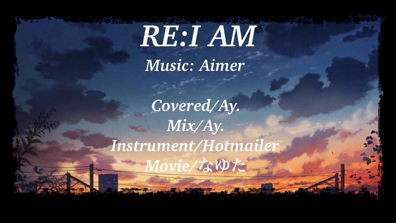 Aimer RE:I AM EP B2ポスター