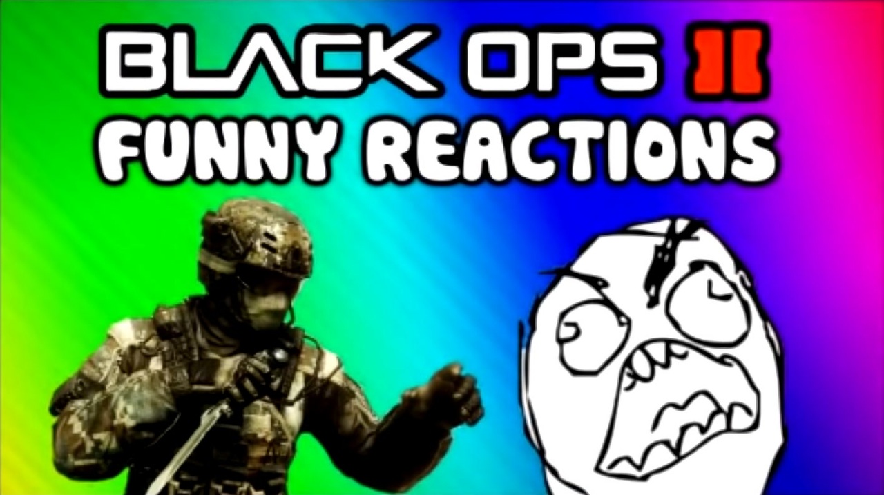 Black Ops 2 Funny Death Reactions - Angry COD Players Rage & Random ...
