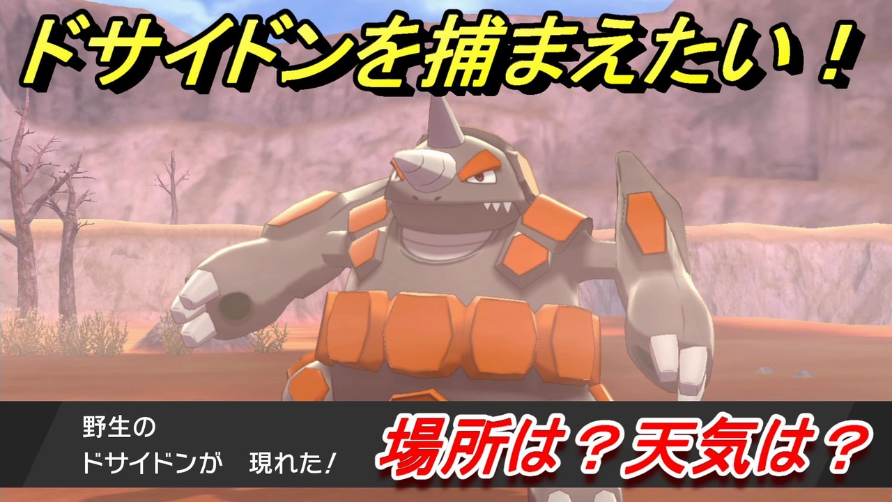 ポケモン 剣 盾 ドサイドン 育成 論