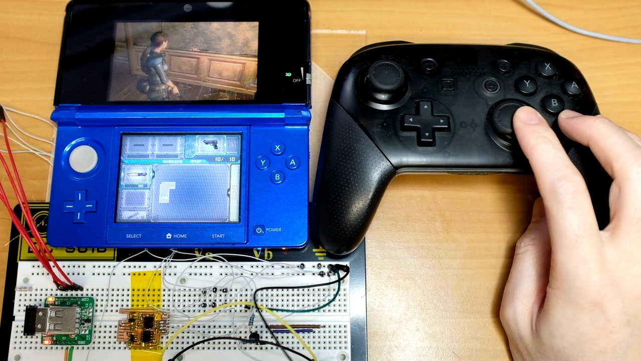 3dsを無線コントローラで操作 その３ ニコニコ動画