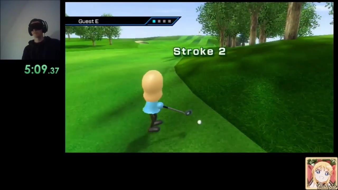 目隠しrta Wii Sports ウィー スポーツ ゴルフ９ホール In 9 07 Blindfolded Speedrun ニコニコ動画