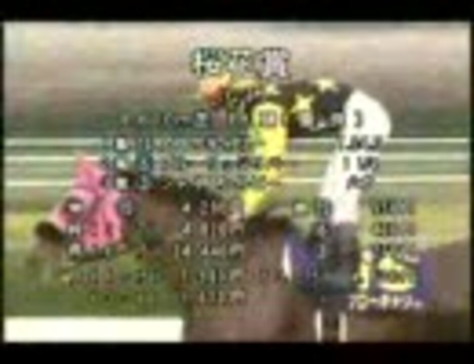 【競馬】2002/桜花賞(GI) アローキャリー[池添、初GI勝利] ニコニコ動画