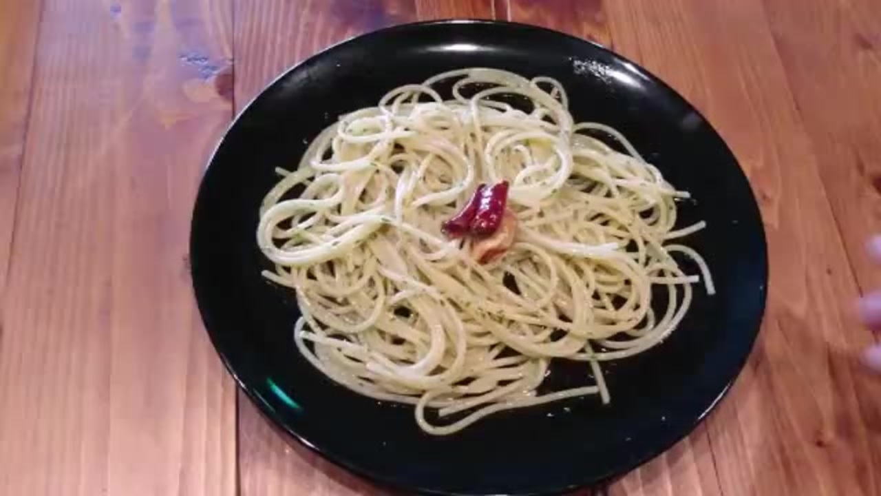 基本のペペロンチーノを作る ニコニコ動画