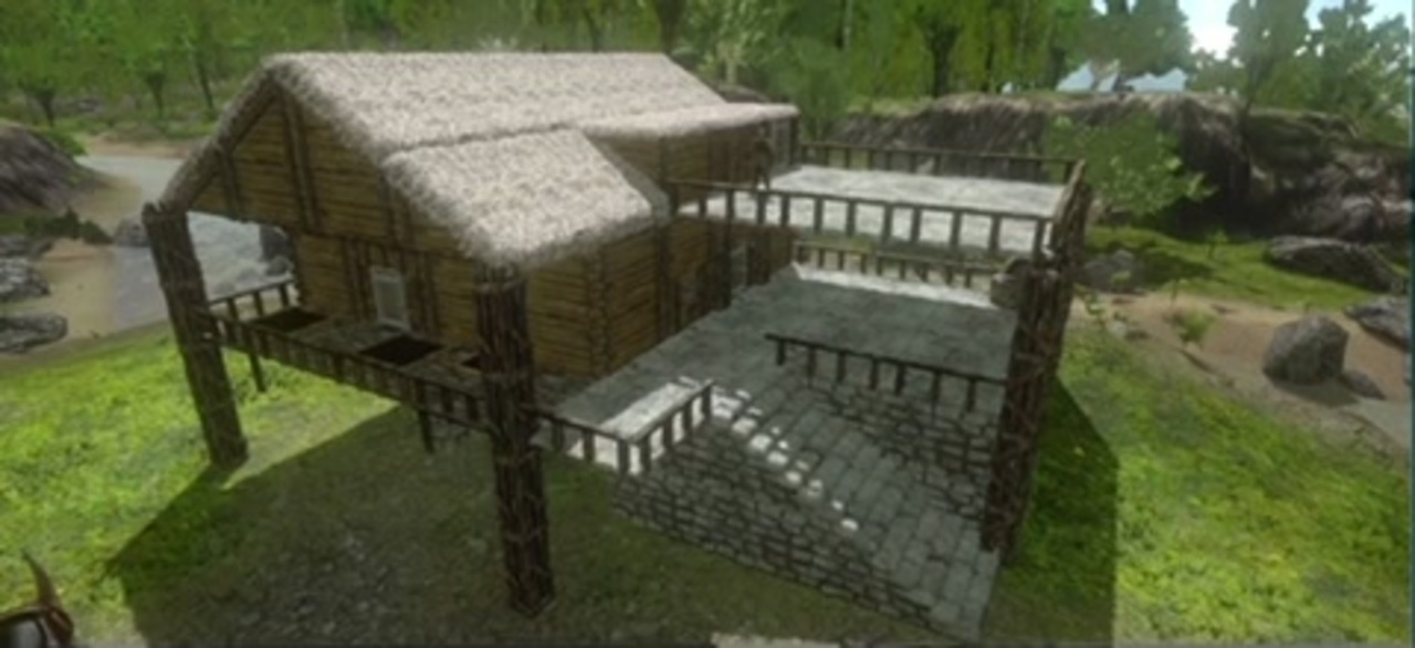 12簡単建築 Arkモバイル マップなし 海水禁止のミディアムモード ニコニコ動画