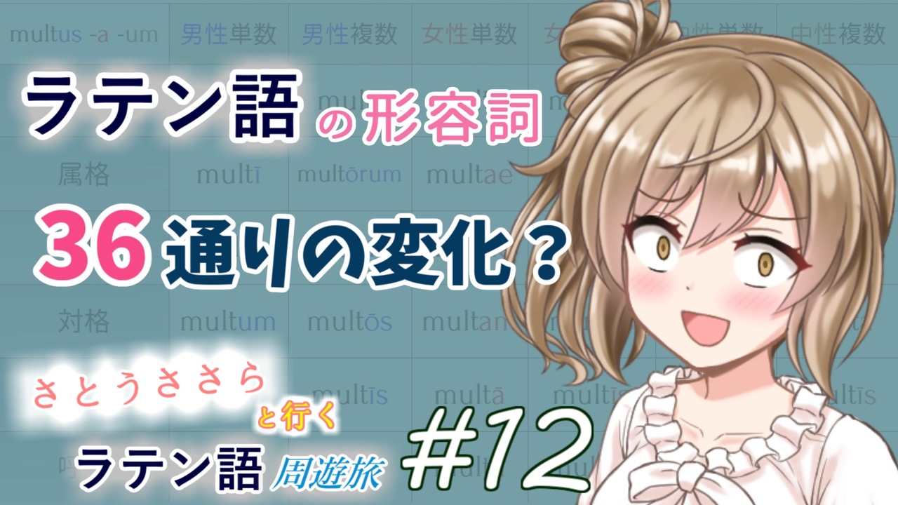 人気の ラテン語 動画 161本 ニコニコ動画