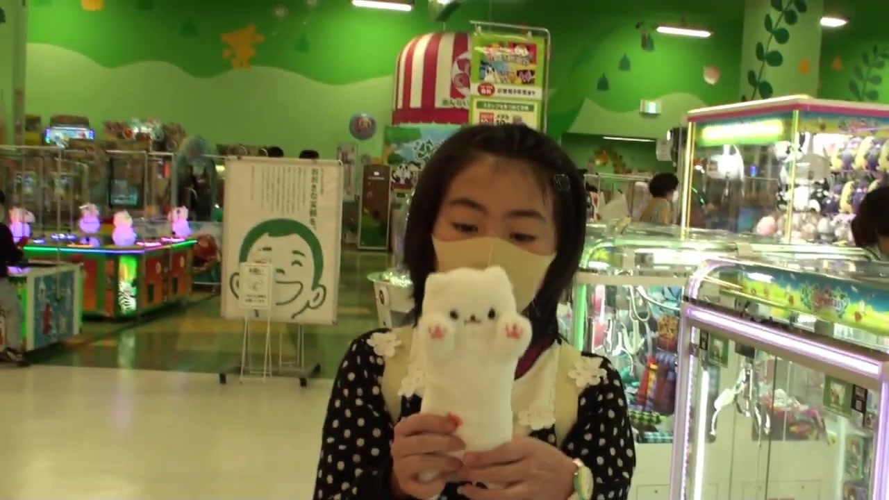 モーリーファンタジー クレーンゲームでにぎってにゃんこ のぬいぐるみをgetするあい 鬼滅の刃シリーズは採れなかったwww ニコニコ動画