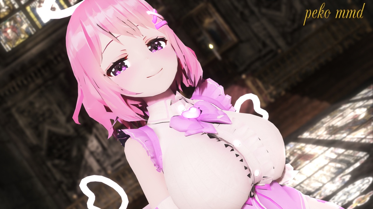 【MMD】天使リリエルが歌って踊る「ゴーストルール」 - ニコニコ動画