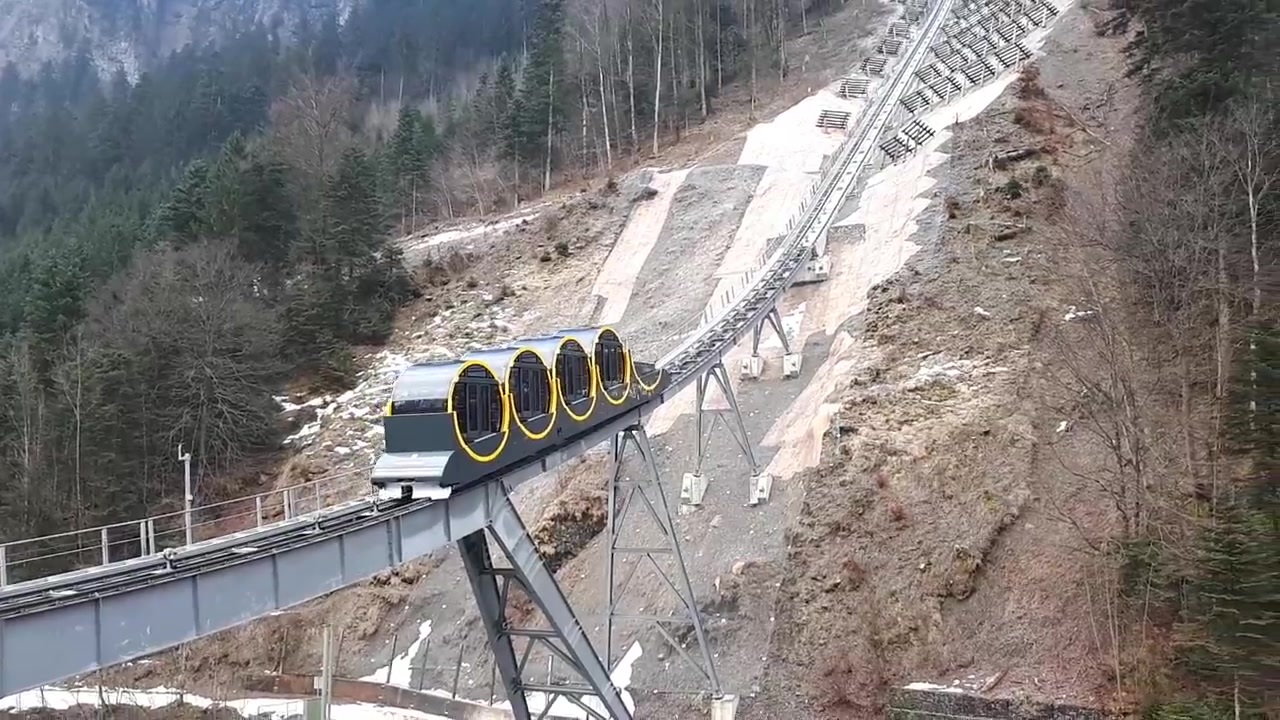 最高勾配110 のケーブルカー シュトースバーン ニコニコ動画
