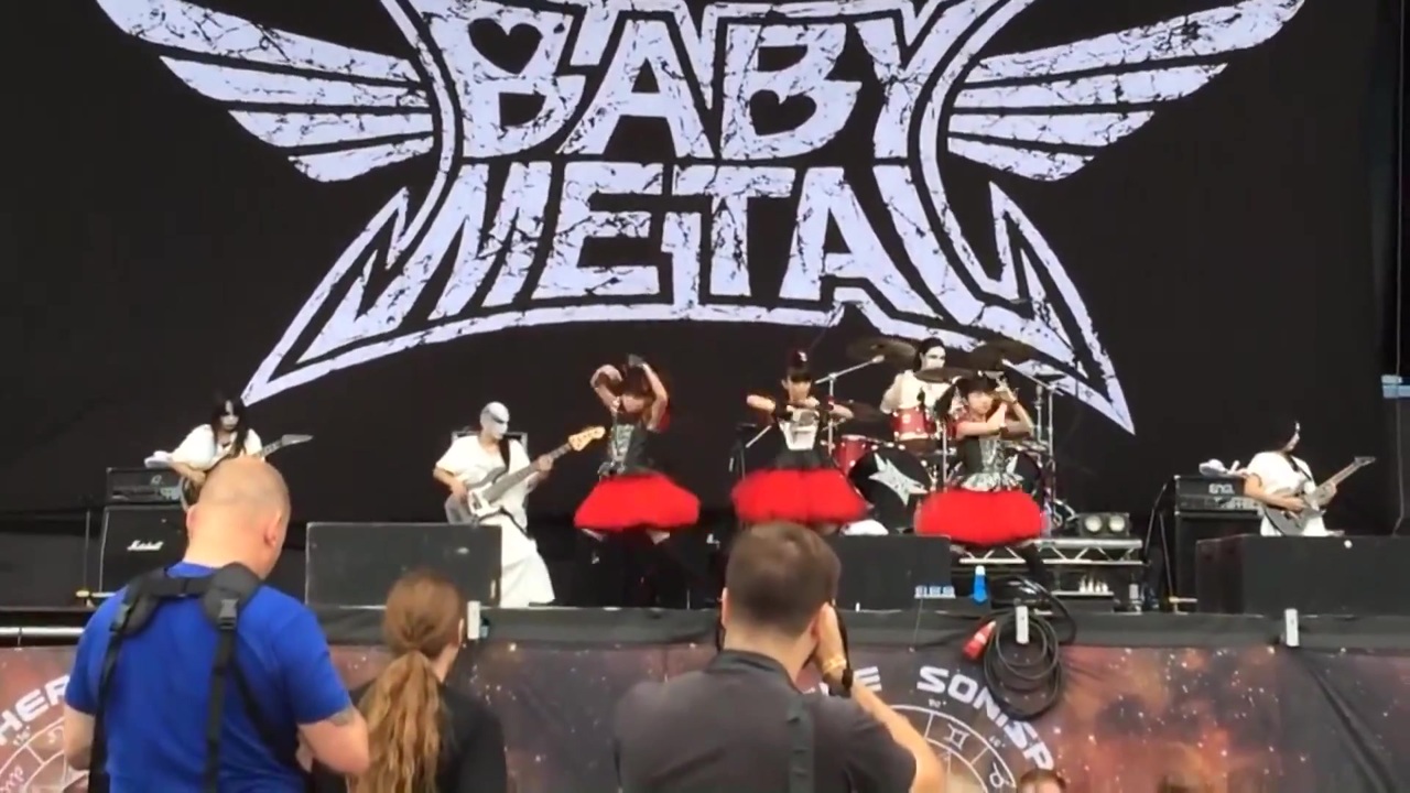 Babymetal Sonisphere Festival 14 07 05 Fancam Compilation ニコニコ動画