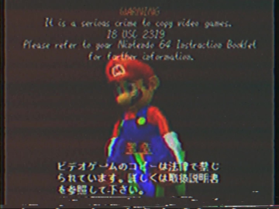 スーパーマリオ64フェイクエラー - ニコニコ動画