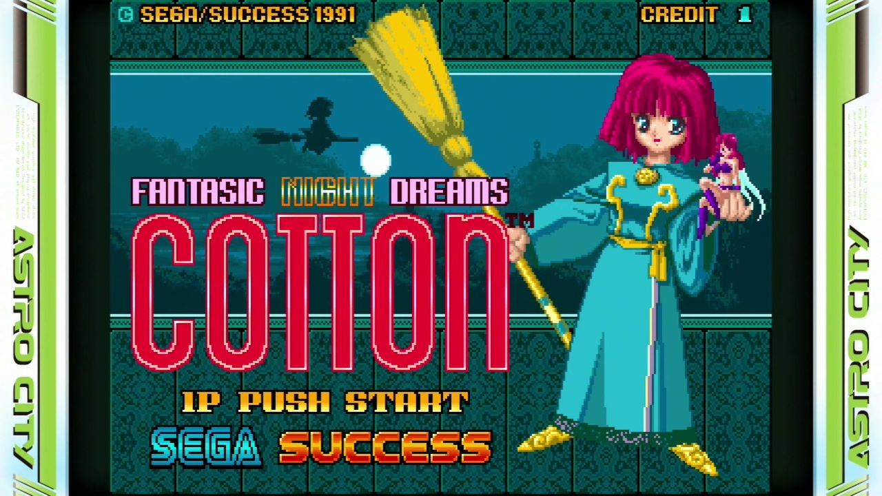 SEGA/SUCCESS】コットン (1991 アーケードゲーム) 【2020年発売 