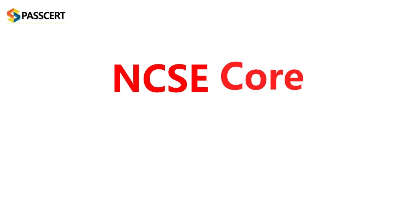 NCSE-Core Certification