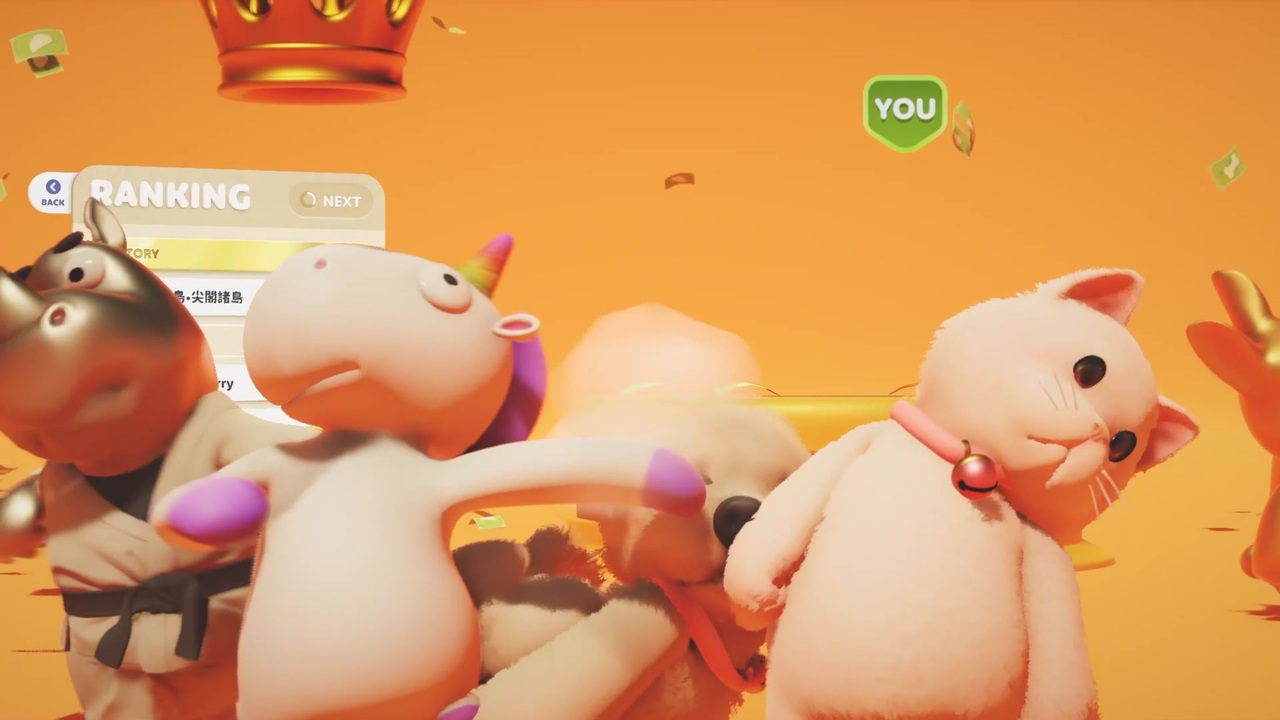 自主規制単語が飛び交う癒しのゲーム Party Animals ニコニコ動画