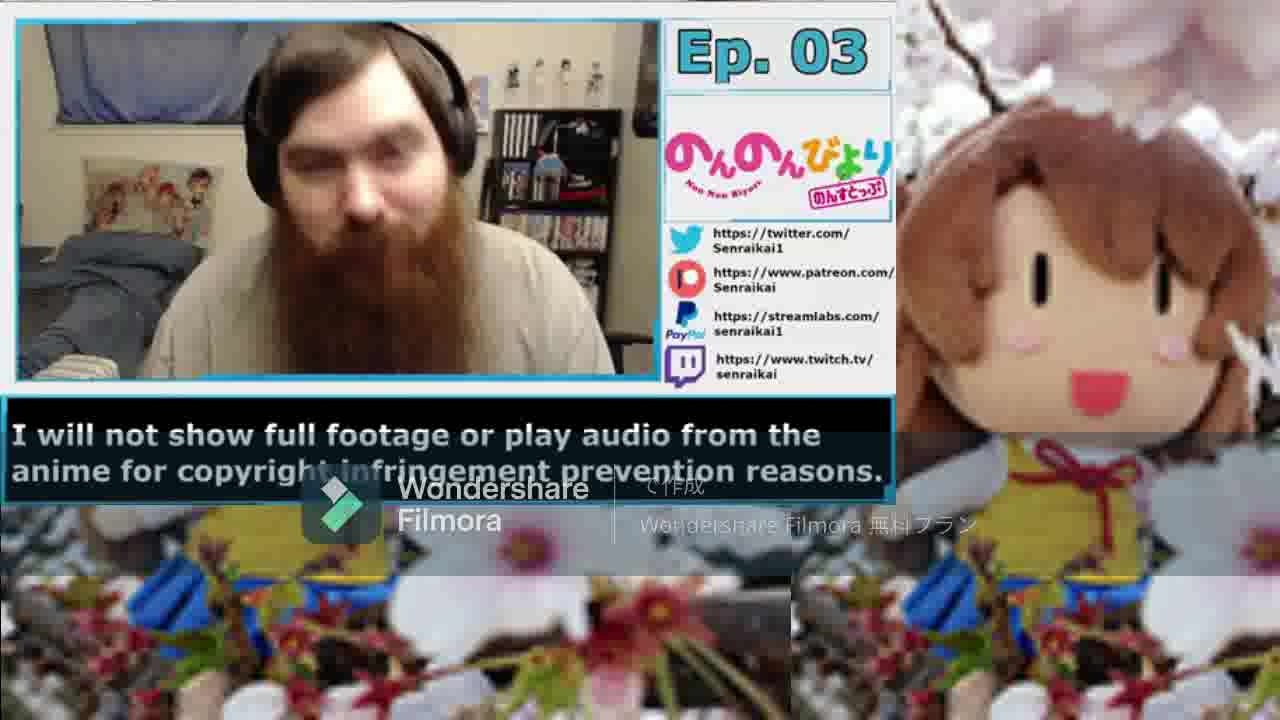 のんのんびより3期 03話 海外の反応 ニコニコ動画