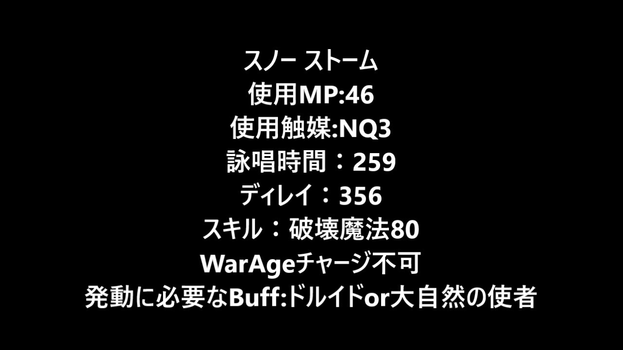 Moe スノーストーム 検証 ニコニコ動画
