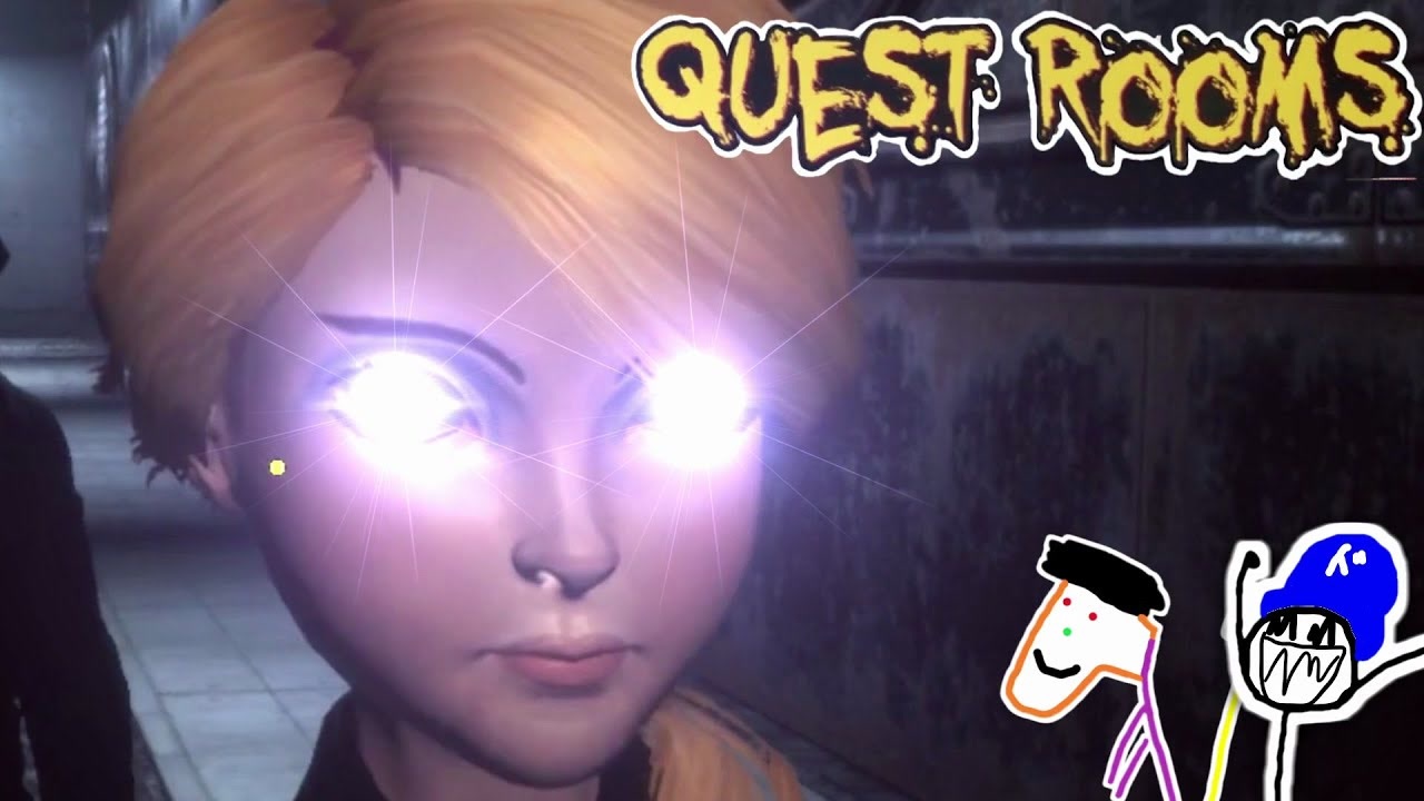 2人実況 アホ馬鹿2人が即死だらけのトラップルームから脱出します Quest Rooms ニコニコ動画