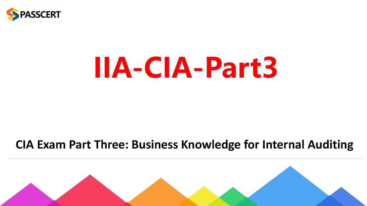 IIA-CIA-Part2 Online Praxisprüfung