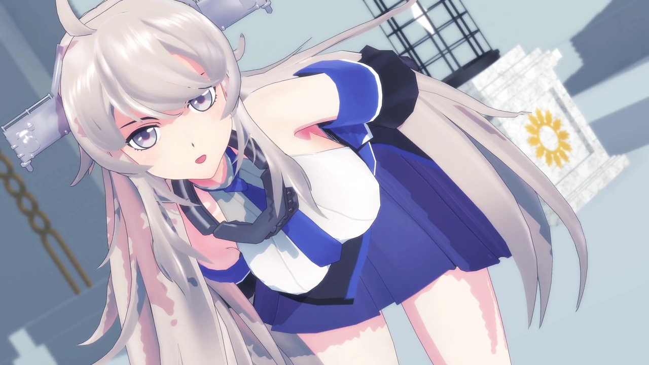 ニコニコ MMD艦これ】ワシントンで『Lamb.』 - ニコニコ動画