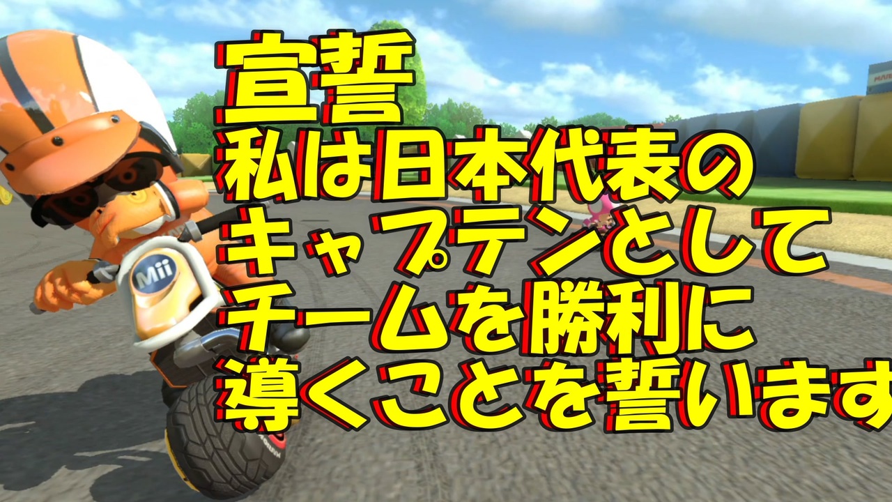 マリオカート8dx これが日本代表ですよ ニコニコ動画