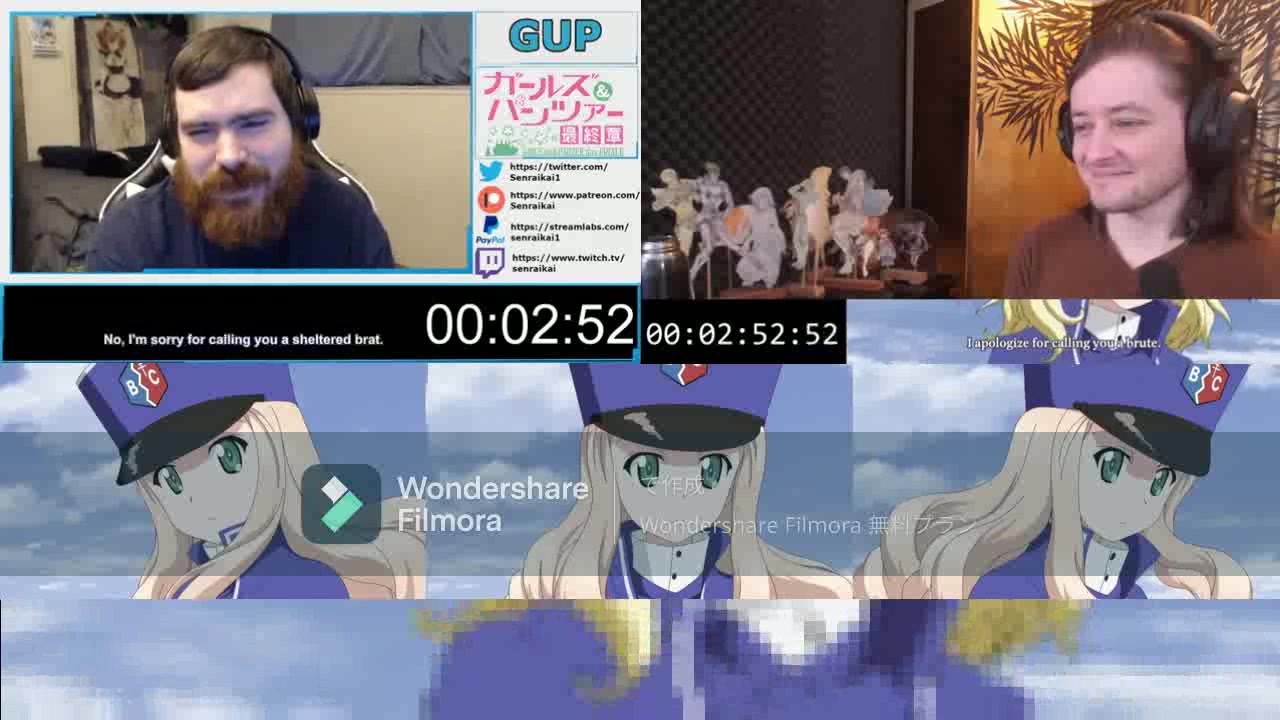 ガールズ パンツァー 最終章 第2話 海外の反応 ニコニコ動画