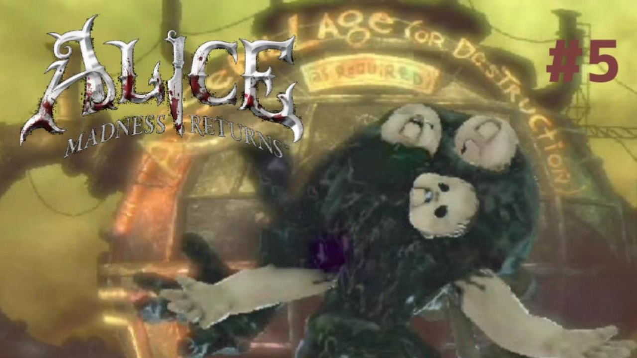 実況 かわいくて おぞましいアリスの冒険 Alice Madness Returns 5 ニコニコ動画