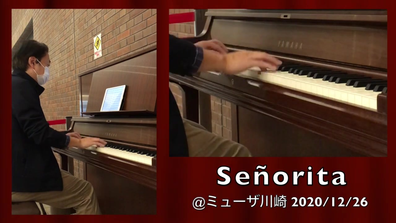 Senorita フルコーラス 12 26 ミューザ川崎 弾いてみた 絶対音感 を持つプロ ピアニスト が即興アレンジ ピアノ 耳コピー ピアノアレンジ ニコニコ動画