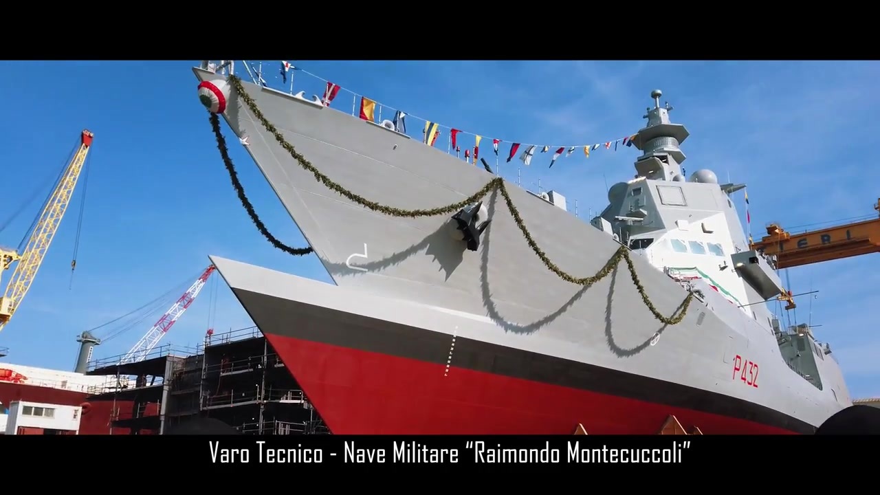 イタリアのppa型多目的哨戒艦3番艦 ライモンド モンテクッコリ ニコニコ動画