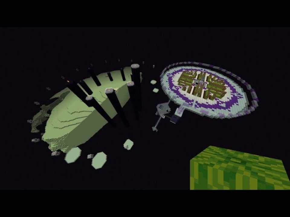 Minecraft Be ウィザーローズ スイカブロック回収機構 継続生産型 ニコニコ動画