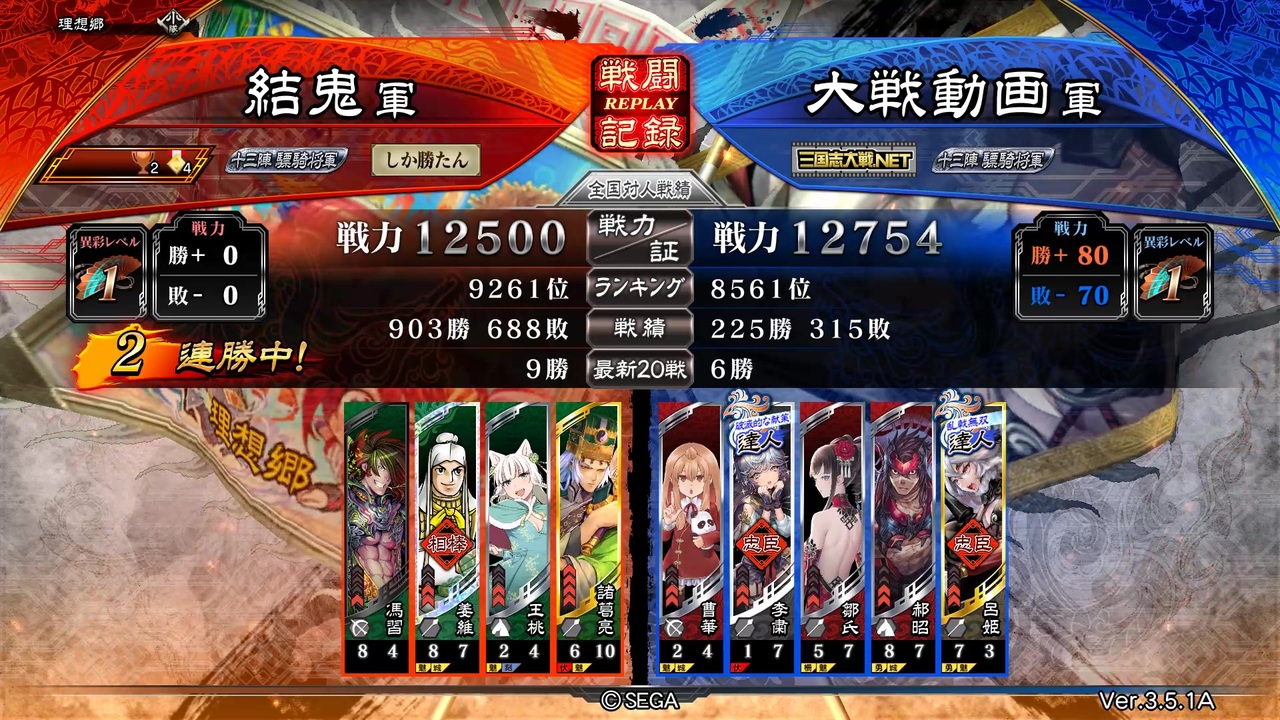 三国志大戦 全107件 結鬼さんのシリーズ ニコニコ動画