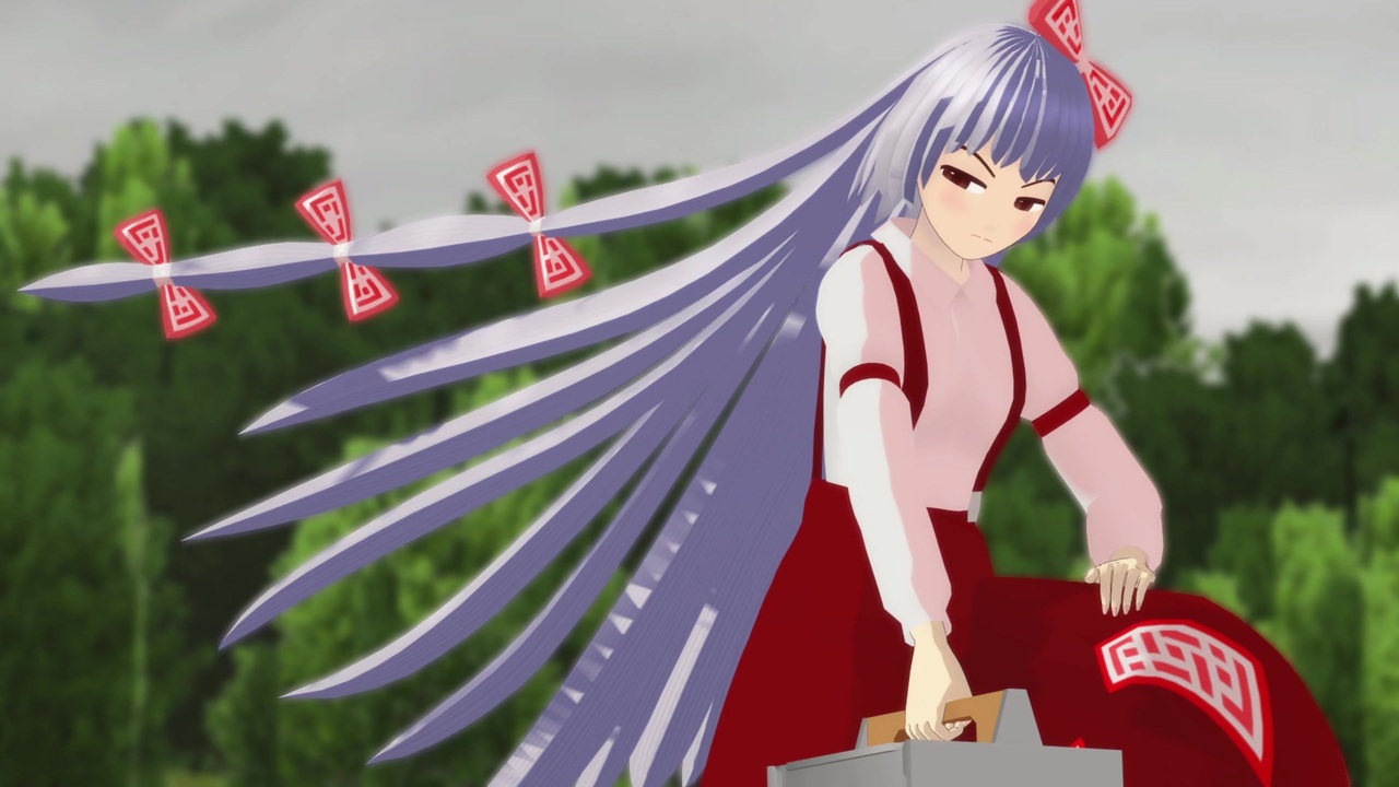 東方mmd ワイルド過ぎる戦場ラーメン 幽魔式もこたん配布します ニコニコ動画